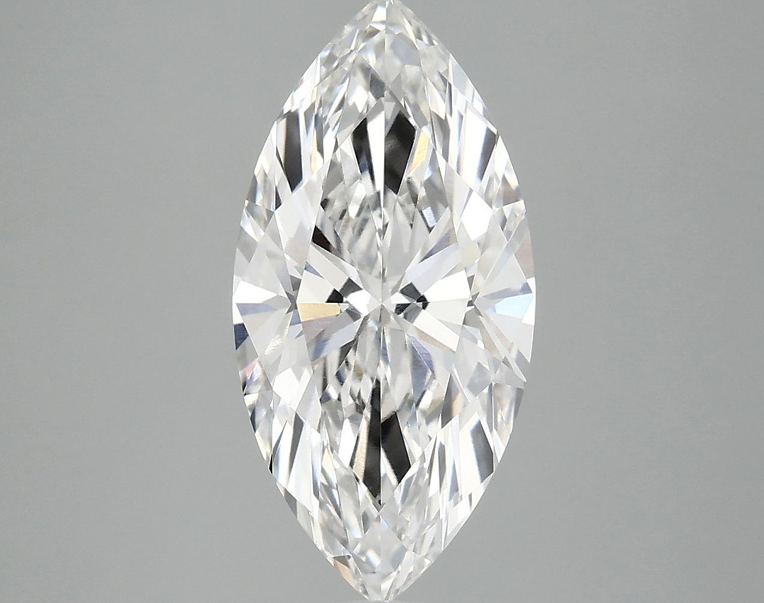 3.0 Carat Marquise Shaped Ideal Cut VVS2 IGI Certified Lab Grown Diamond