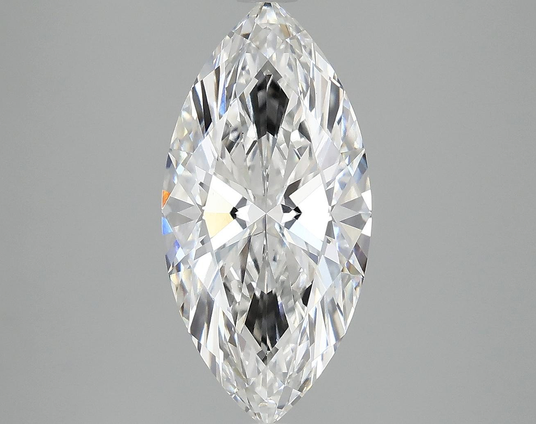 3.07 Carat Marquise Shaped Excellent Cut VS1 IGI Certified Lab Grown Diamond