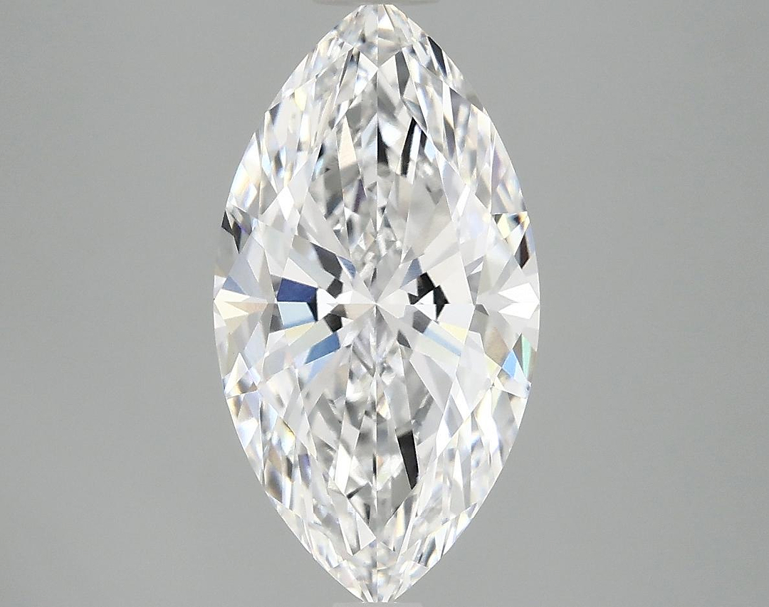 3.02 Carat Marquise Shaped Excellent Cut VVS2 IGI Certified Lab Grown Diamond