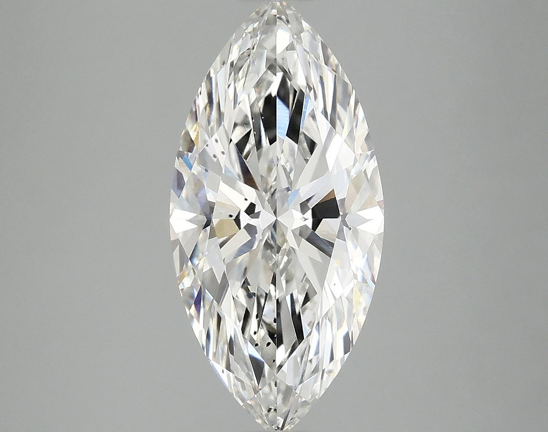 3.01 Carat Marquise Shaped Excellent Cut SI1 IGI Certified Lab Grown Diamond