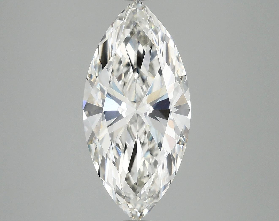 3.02 Carat Marquise Shaped Excellent Cut VVS2 IGI Certified Lab Grown Diamond