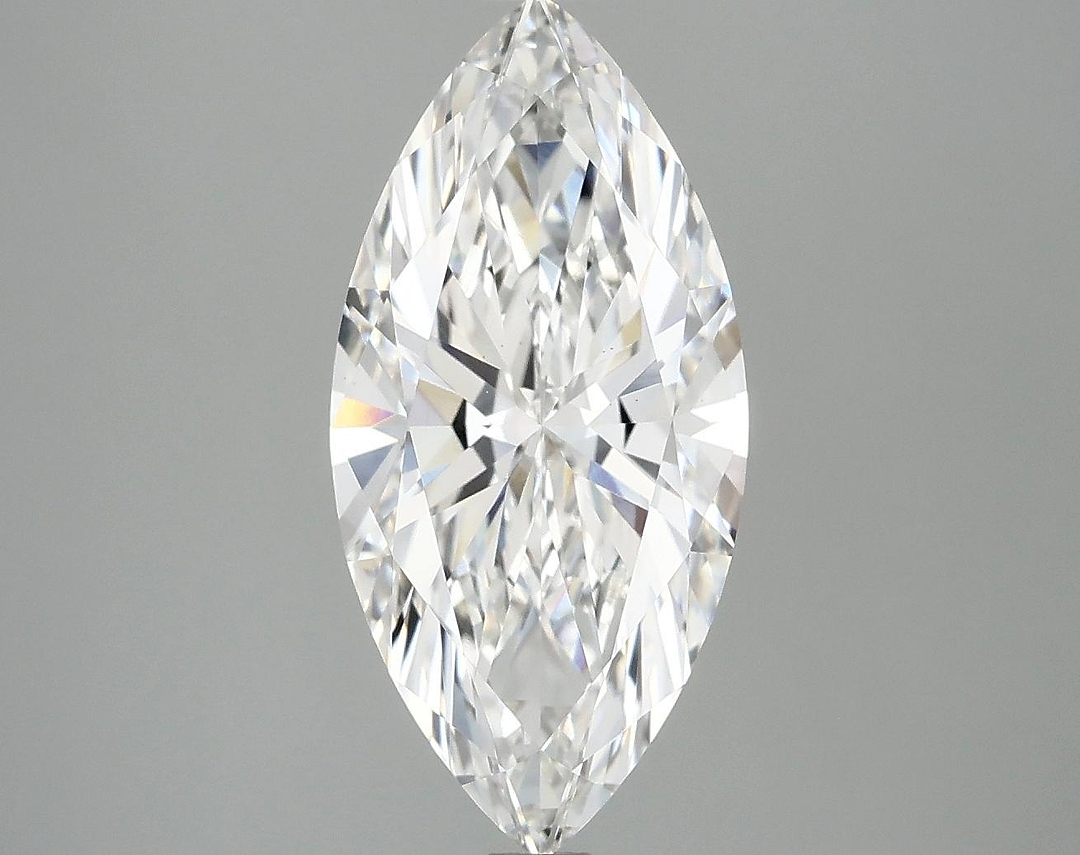 2.97 Carat Marquise Shaped Excellent Cut VS1 IGI Certified Lab Grown Diamond