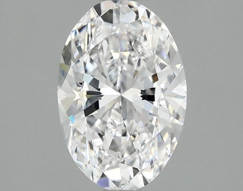 1.5 Carat Oval Shaped Ideal Cut VVS2 IGI Certified Lab Grown Diamond
