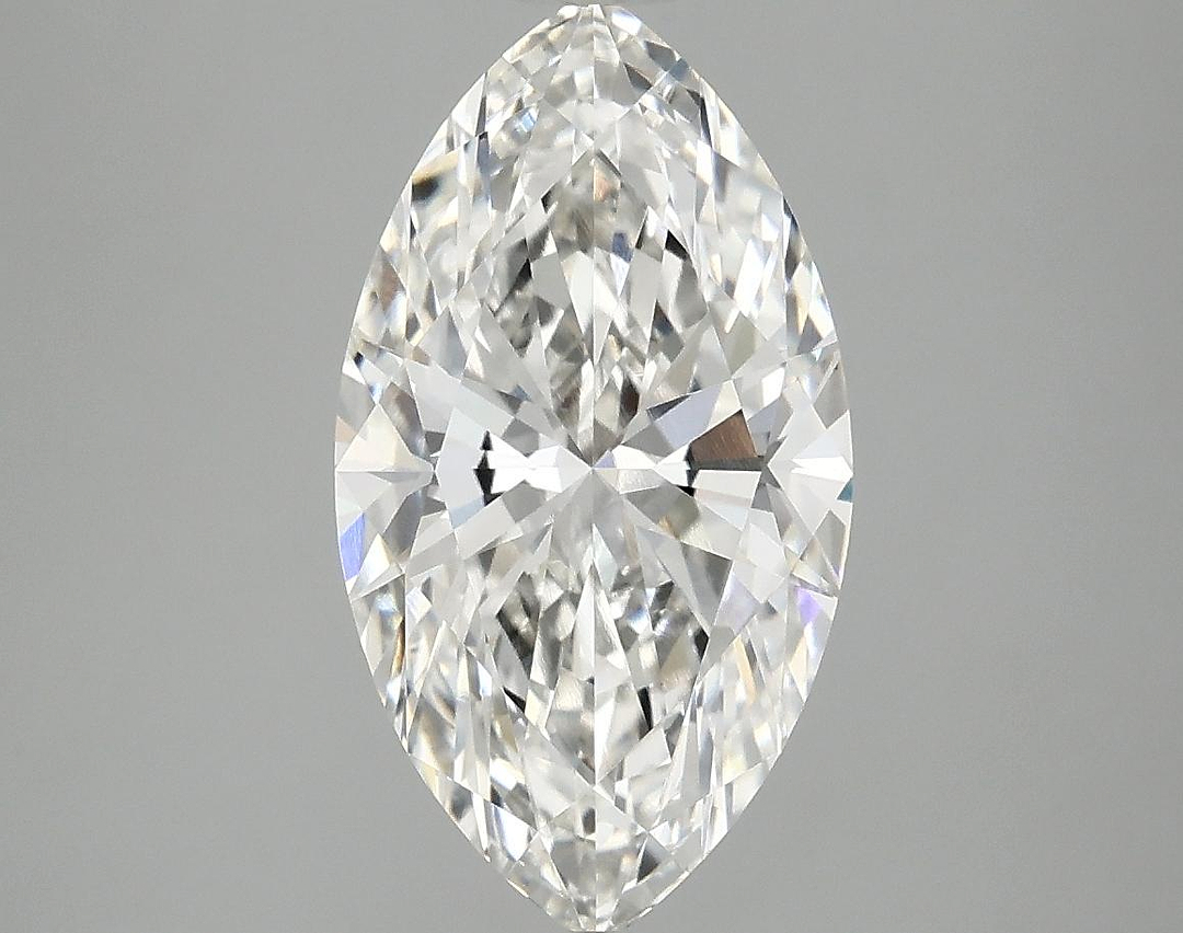 2.99 Carat Marquise Shaped Excellent Cut VVS2 IGI Certified Lab Grown Diamond