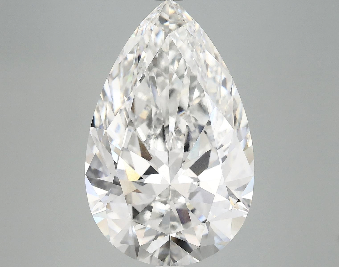 7.8 Carat Pear Shaped Ideal Cut VVS2 IGI Certified Lab Grown Diamond