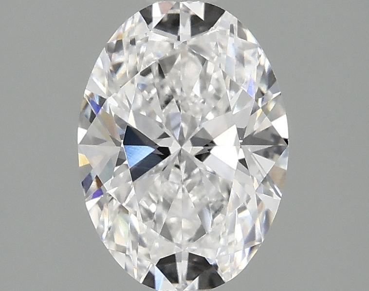 1.5 Carat Oval Shaped Ideal Cut VVS2 IGI Certified Lab Grown Diamond