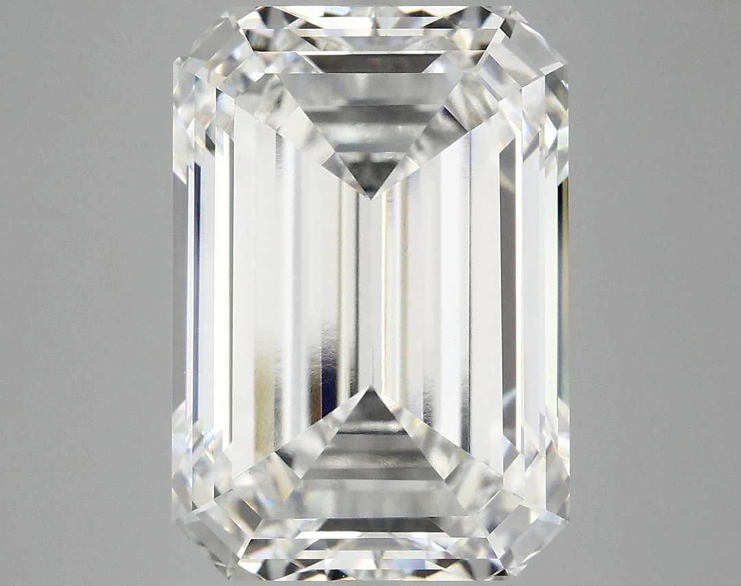 10.25 Carat Emerald Shaped Ideal Cut VVS2 IGI Certified Lab Grown Diamond