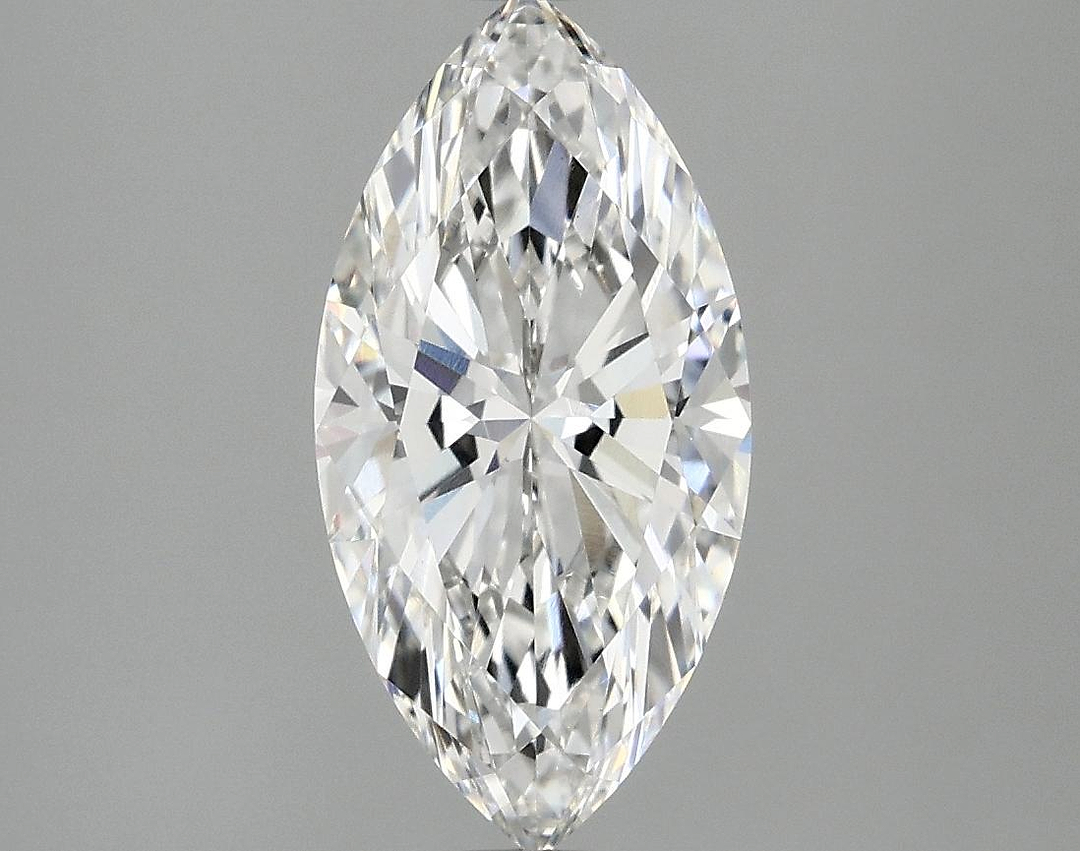 2.1 Carat Marquise Shaped Ideal Cut VVS2 IGI Certified Lab Grown Diamond