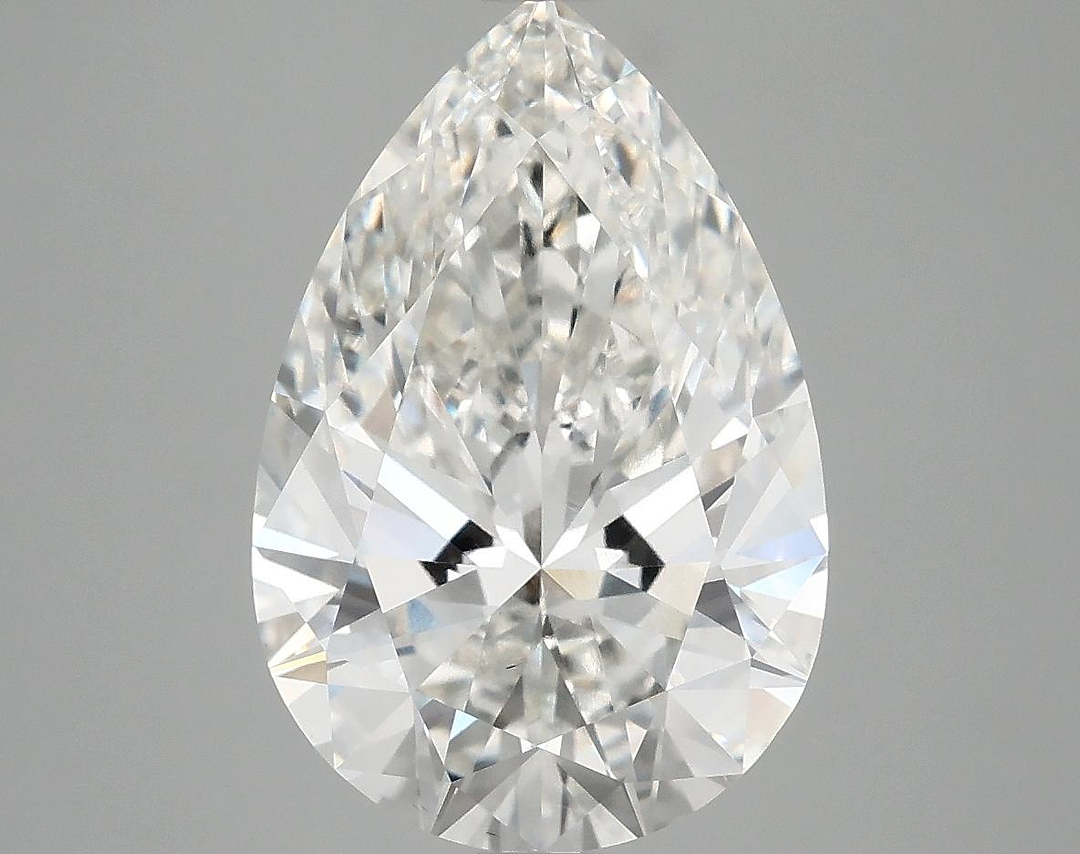 4.6 Carat Pear Shaped Excellent Cut VS1 IGI Certified Lab Grown Diamond