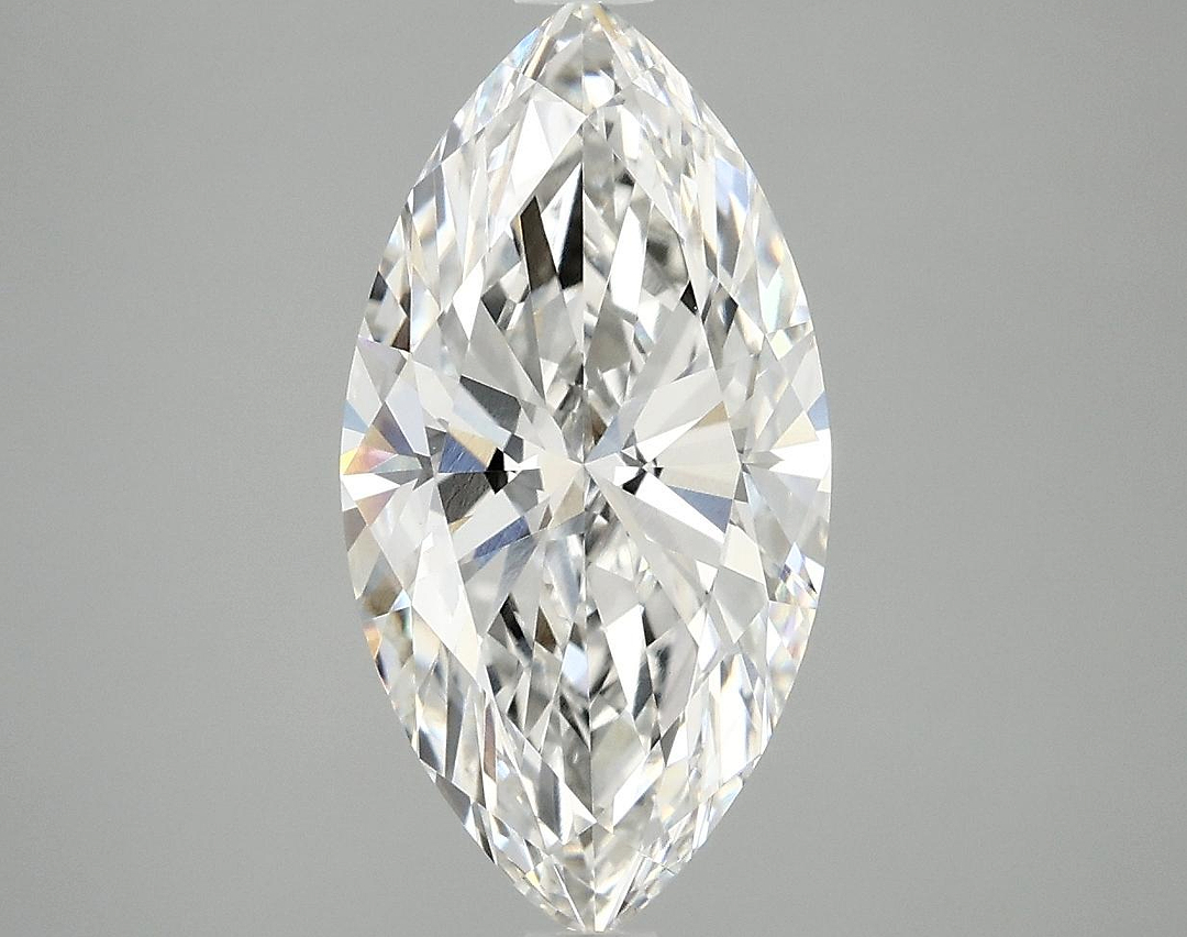 2.98 Carat Marquise Shaped Ideal Cut VVS2 IGI Certified Lab Grown Diamond