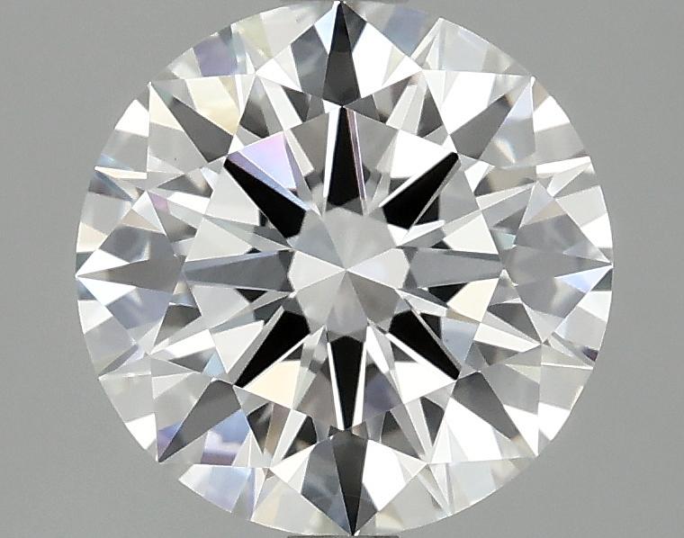2.55 Carat Round Shaped Ideal Cut VVS2 IGI Certified Lab Grown Diamond