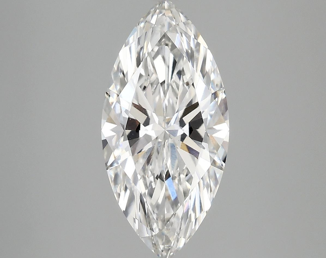 2.35 Carat Marquise Shaped Excellent Cut VS1 IGI Certified Lab Grown Diamond