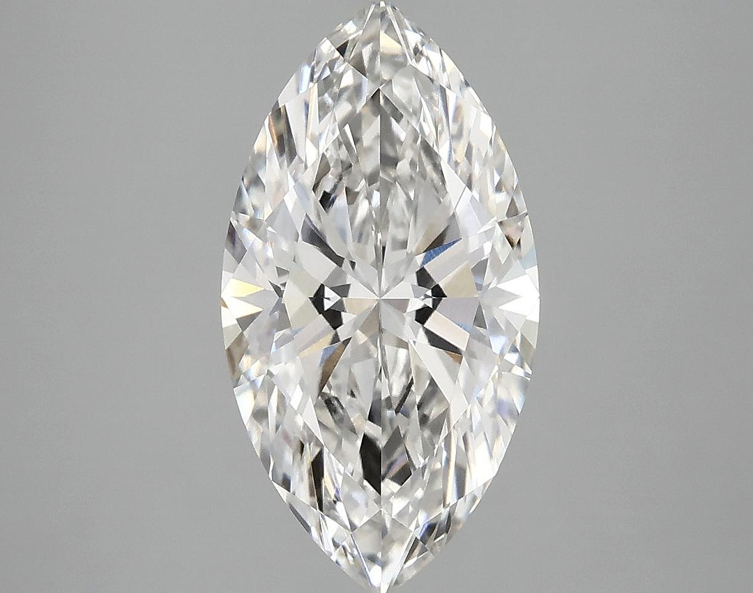 3.1 Carat Marquise Shaped Excellent Cut VVS2 IGI Certified Lab Grown Diamond
