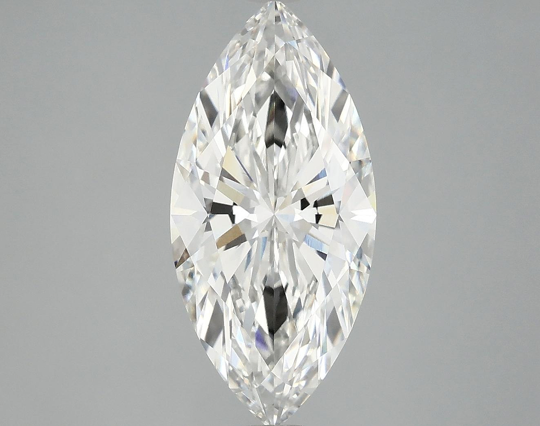 3.08 Carat Marquise Shaped Excellent Cut VVS2 IGI Certified Lab Grown Diamond