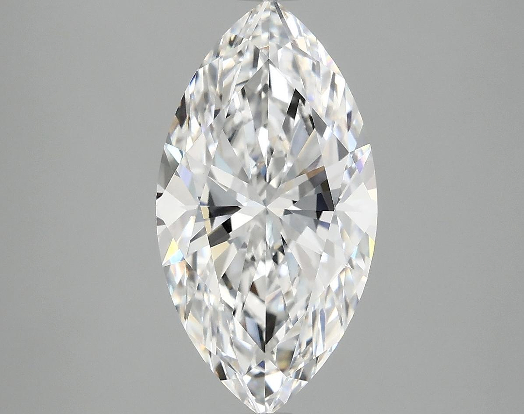 2.99 Carat Marquise Shaped Excellent Cut VVS2 IGI Certified Lab Grown Diamond