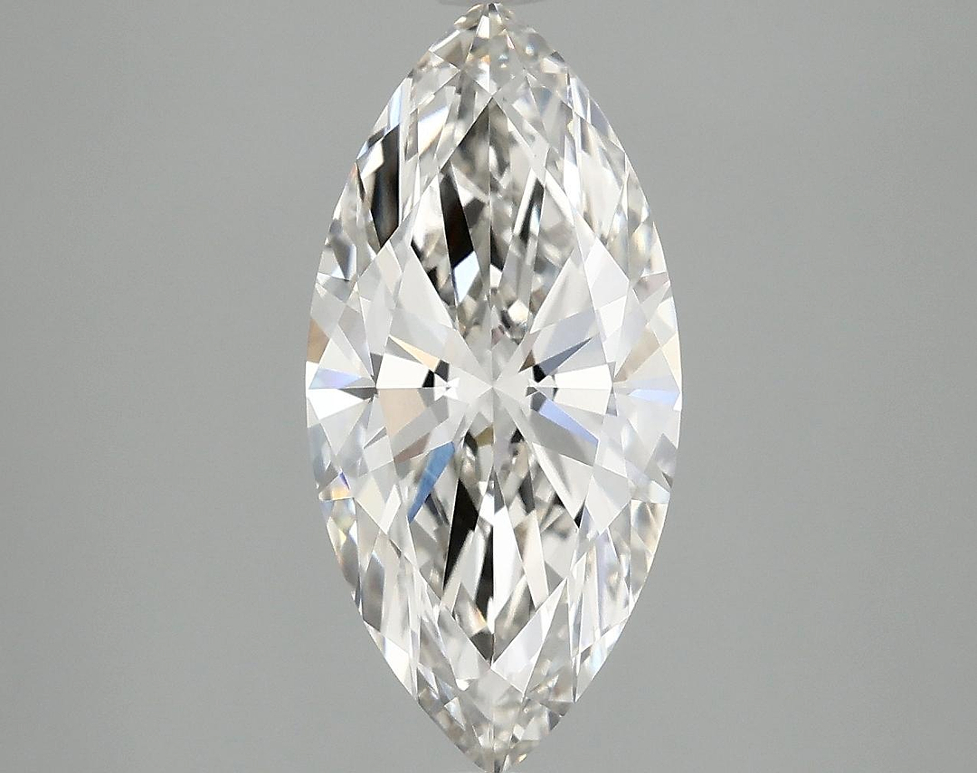 2.97 Carat Marquise Shaped Excellent Cut VVS2 IGI Certified Lab Grown Diamond