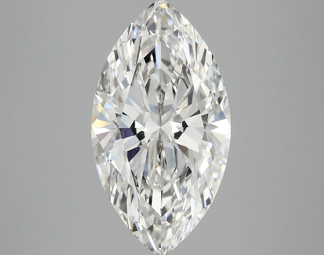 3.5 Carat Marquise Shaped Excellent Cut VS1 IGI Certified Lab Grown Diamond