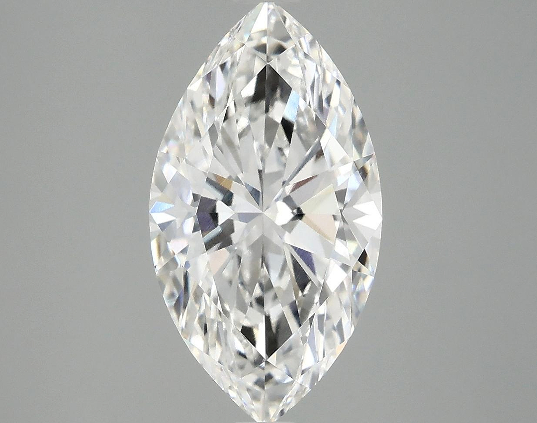 3.08 Carat Marquise Shaped Excellent Cut VVS2 IGI Certified Lab Grown Diamond