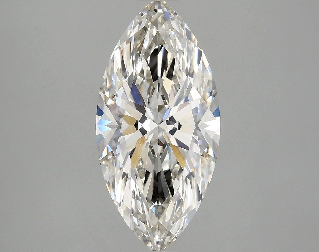 2.56 Carat Marquise Shaped Excellent Cut VVS2 IGI Certified Lab Grown Diamond