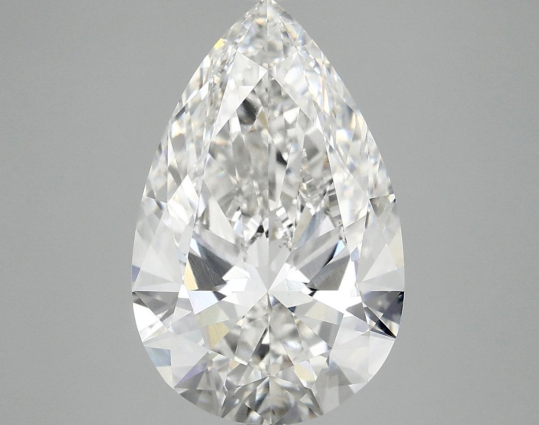 4.03 Carat Pear Shaped Ideal Cut VS1 IGI Certified Lab Grown Diamond