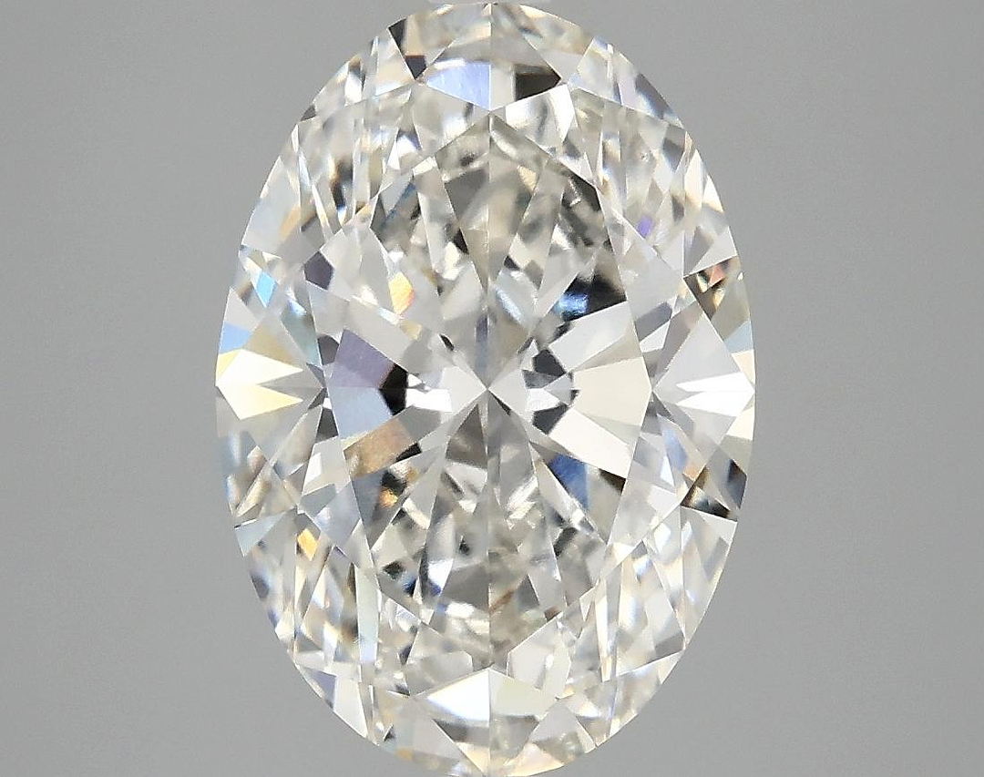 3.93 Carat Oval Shaped Ideal Cut VVS2 IGI Certified Lab Grown Diamond