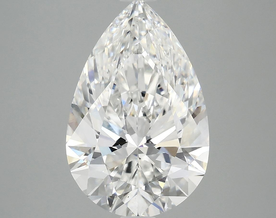 4.06 Carat Pear Shaped Excellent Cut VS1 IGI Certified Lab Grown Diamond