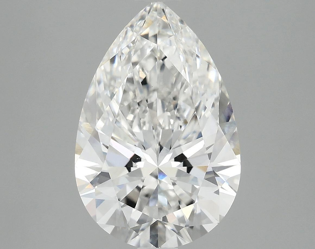 4.02 Carat Pear Shaped Excellent Cut VS1 IGI Certified Lab Grown Diamond
