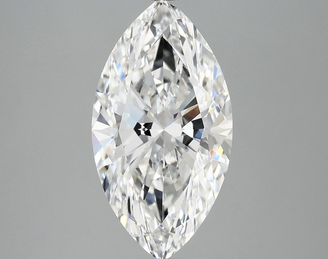 3.42 Carat Marquise Shaped Excellent Cut VS1 IGI Certified Lab Grown Diamond