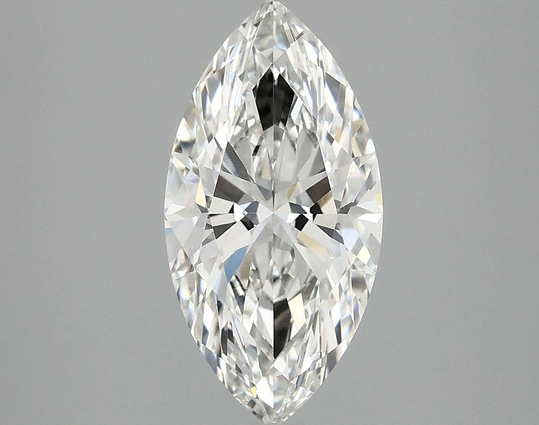2.08 Carat Marquise Shaped Ideal Cut VVS2 IGI Certified Lab Grown Diamond