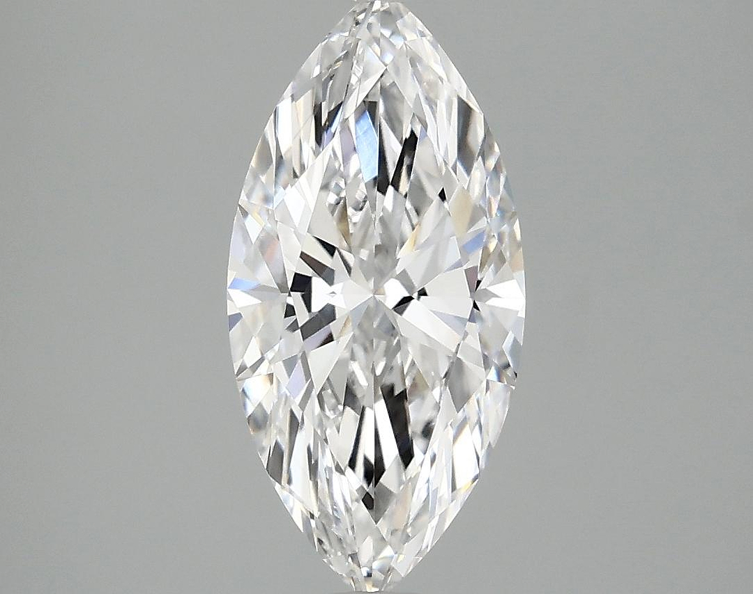 1.9 Carat Marquise Shaped Excellent Cut VVS2 IGI Certified Lab Grown Diamond
