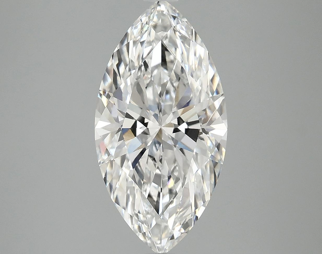 3.09 Carat Marquise Shaped Ideal Cut VVS2 IGI Certified Lab Grown Diamond