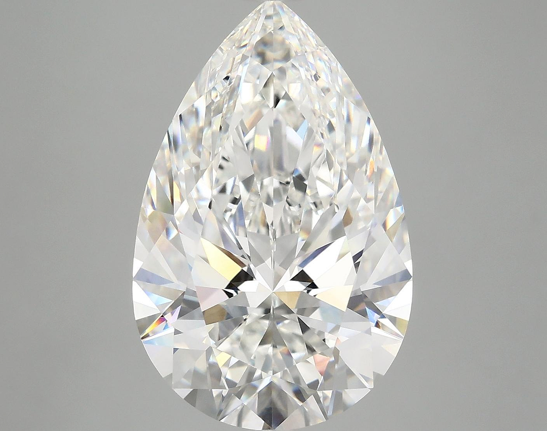 7.26 Carat Pear Shaped Ideal Cut VVS2 IGI Certified Lab Grown Diamond