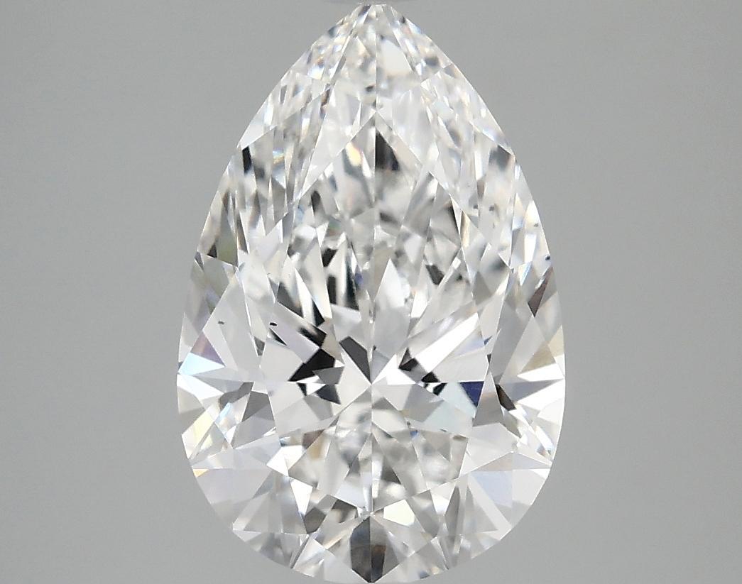3.09 Carat Pear Shaped Excellent Cut VS2 IGI Certified Lab Grown Diamond