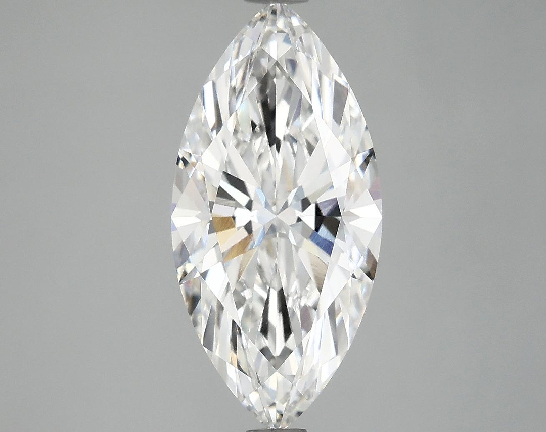 2.98 Carat Marquise Shaped Excellent Cut VVS2 IGI Certified Lab Grown Diamond