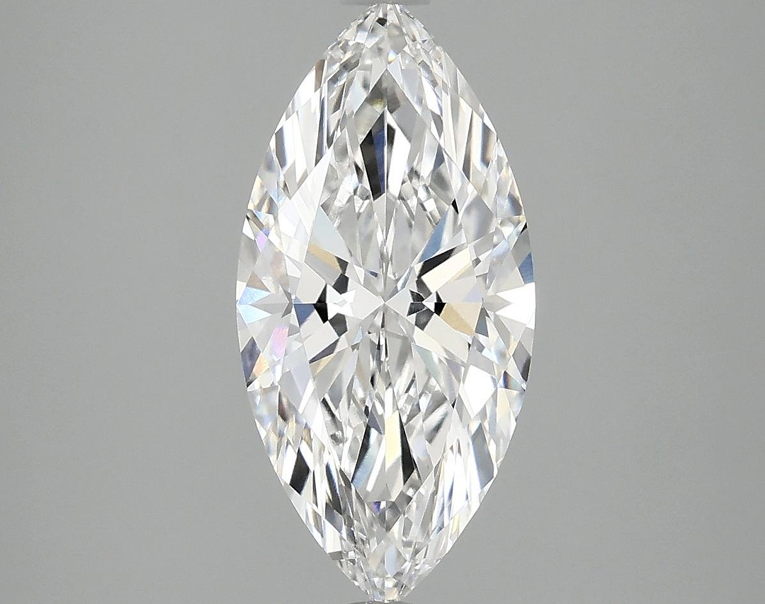 2.1 Carat Marquise Shaped Excellent Cut VVS1 IGI Certified Lab Grown Diamond