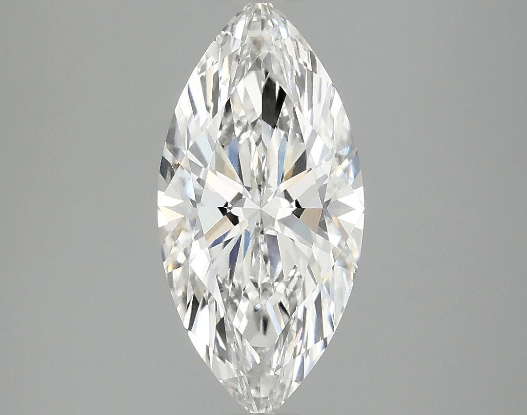 2.02 Carat Marquise Shaped Excellent Cut VVS2 IGI Certified Lab Grown Diamond