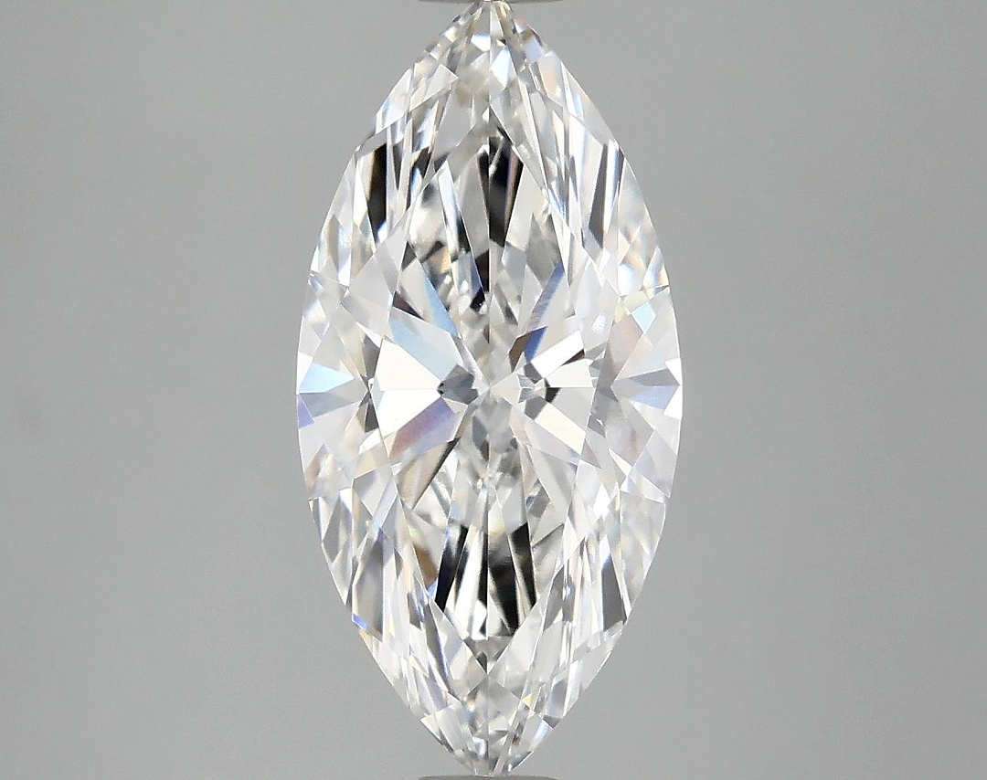 3.06 Carat Marquise Shaped Excellent Cut VVS2 IGI Certified Lab Grown Diamond