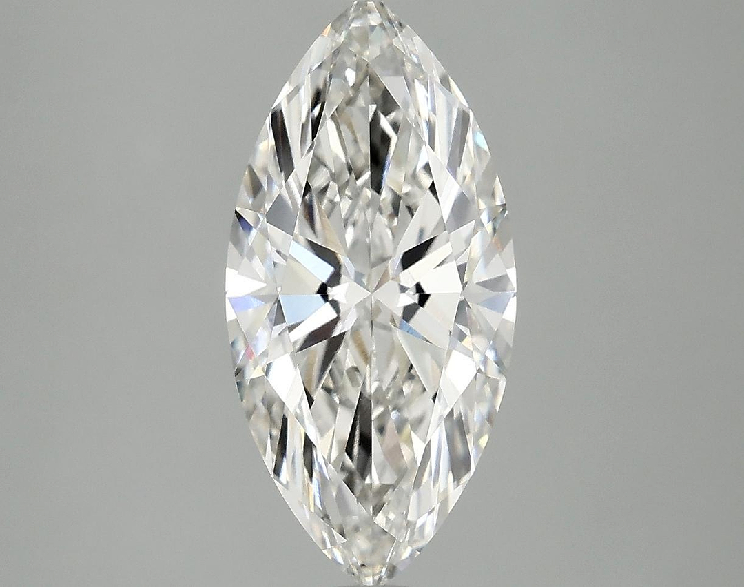 2.57 Carat Marquise Shaped Excellent Cut VS1 IGI Certified Lab Grown Diamond