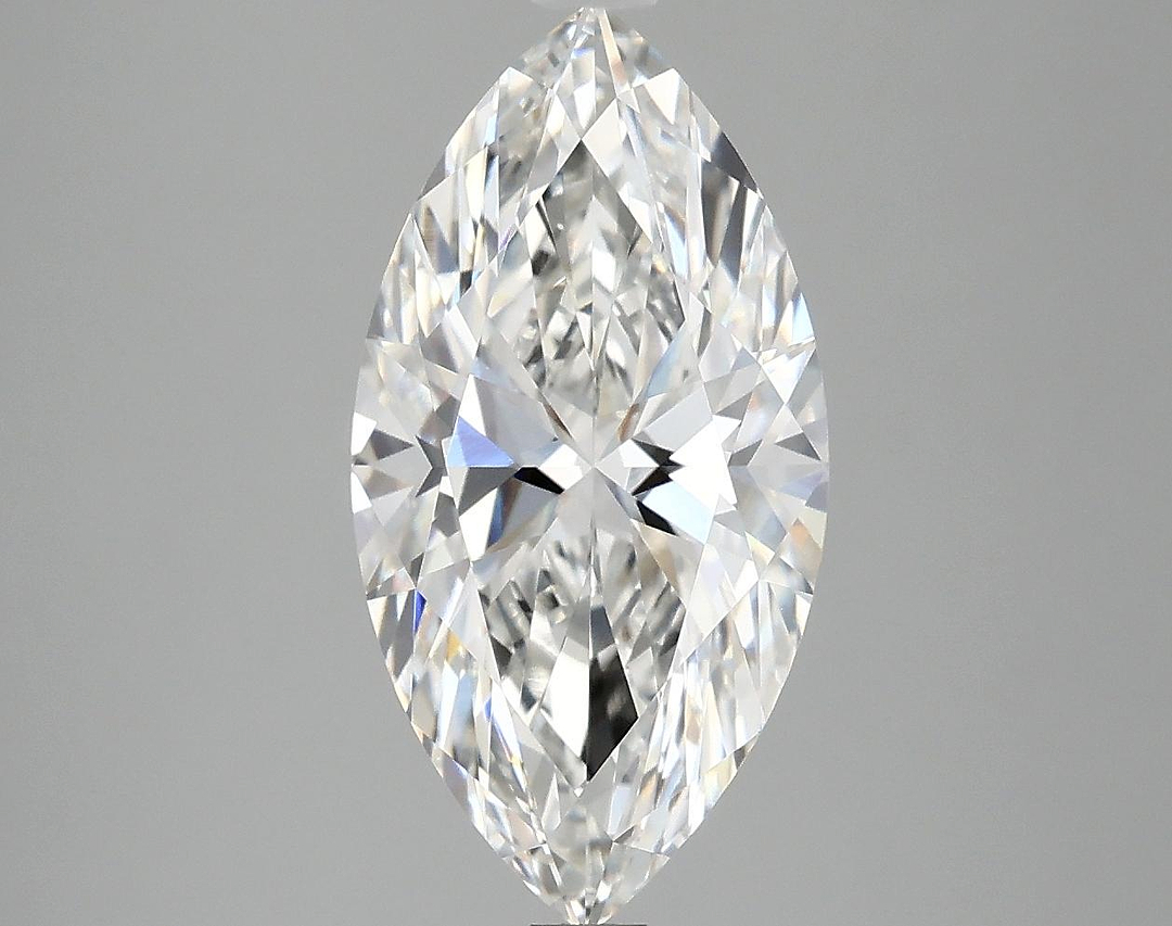 2.98 Carat Marquise Shaped Ideal Cut VVS2 IGI Certified Lab Grown Diamond