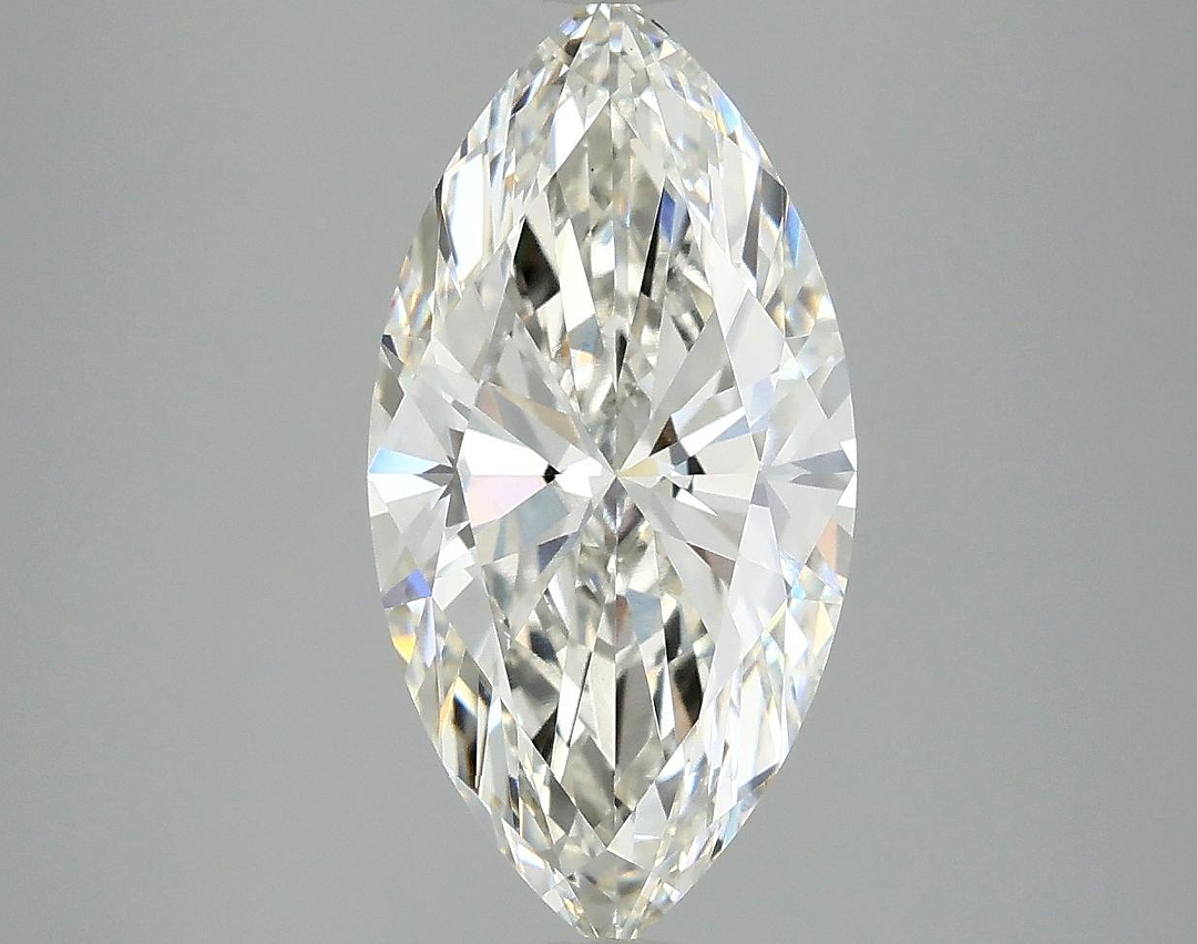 3.0 Carat Marquise Shaped Ideal Cut VVS2 IGI Certified Lab Grown Diamond