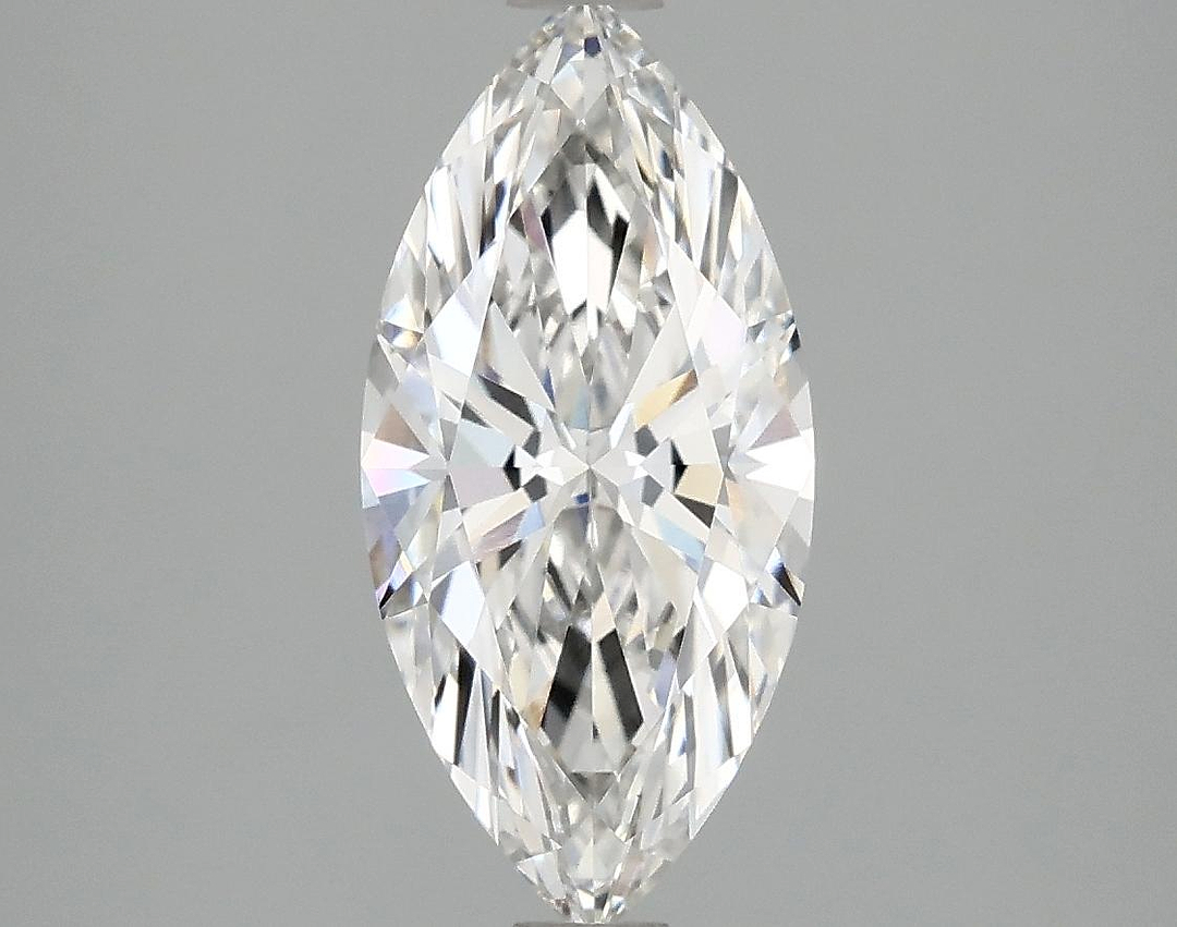 1.85 Carat Marquise Shaped Excellent Cut VVS2 IGI Certified Lab Grown Diamond