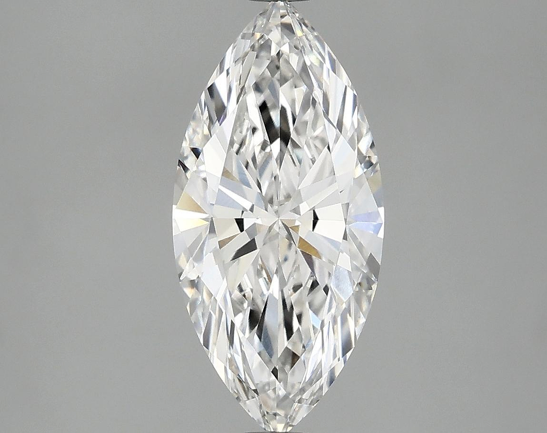 1.97 Carat Marquise Shaped Excellent Cut VVS2 IGI Certified Lab Grown Diamond