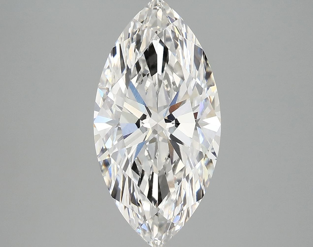3.08 Carat Marquise Shaped Ideal Cut VVS2 IGI Certified Lab Grown Diamond