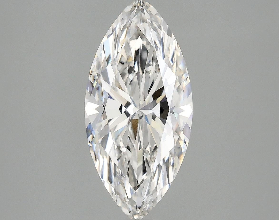 2.02 Carat Marquise Shaped Excellent Cut VVS2 IGI Certified Lab Grown Diamond