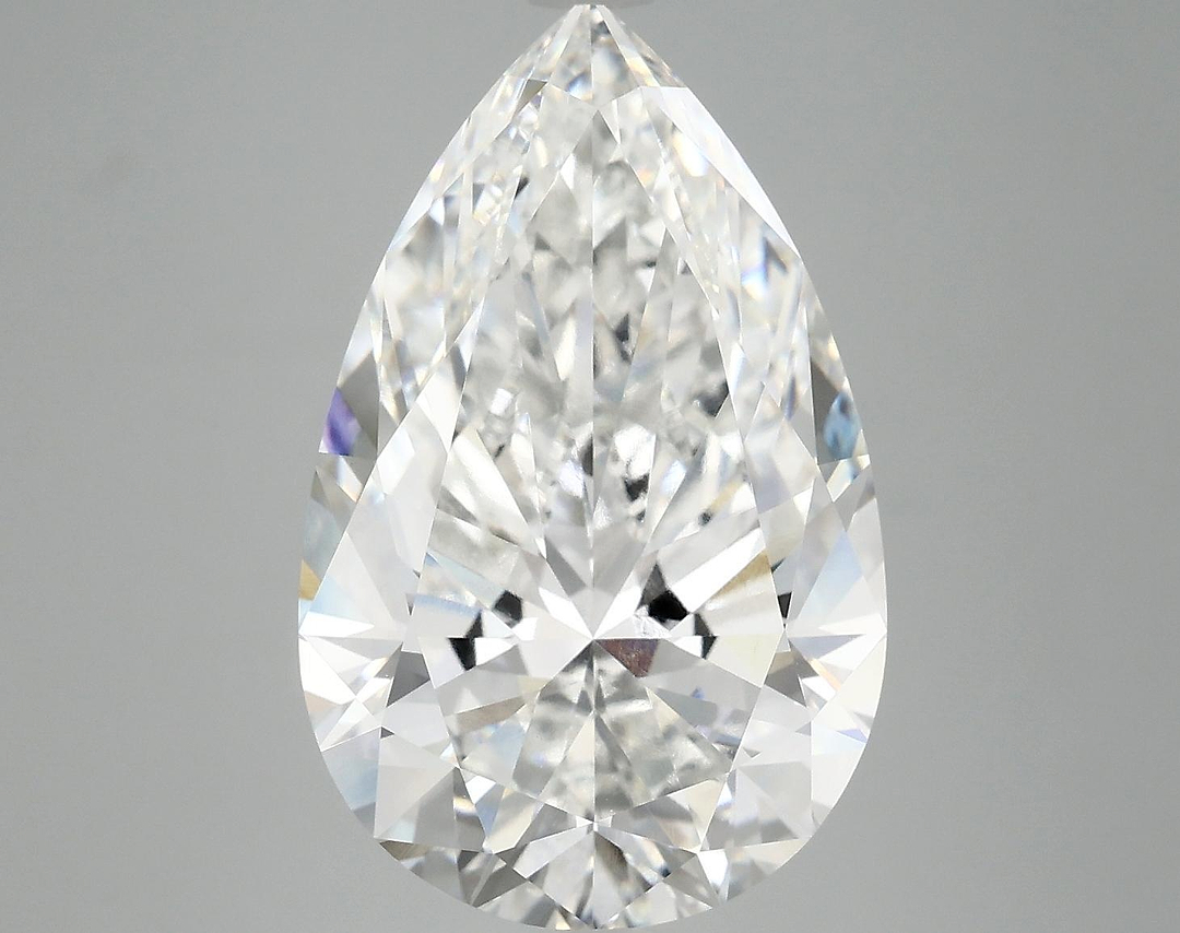 7.3 Carat Pear Shaped Ideal Cut VVS2 IGI Certified Lab Grown Diamond