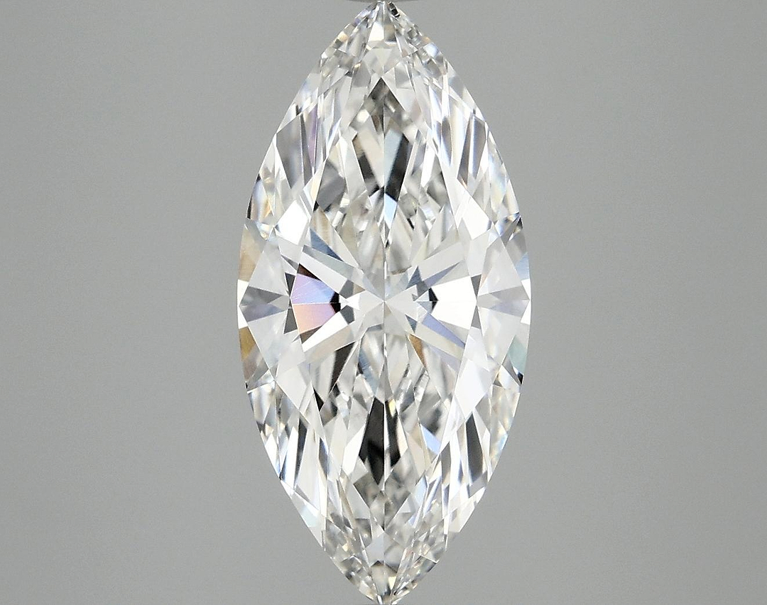 2.99 Carat Marquise Shaped Excellent Cut VVS2 IGI Certified Lab Grown Diamond