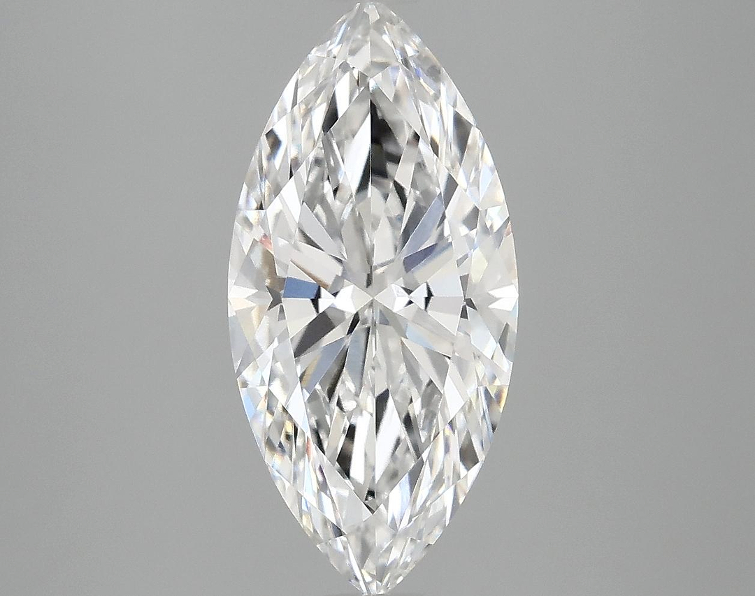 3.0 Carat Marquise Shaped Excellent Cut VVS2 IGI Certified Lab Grown Diamond