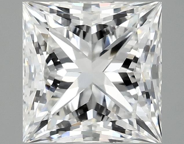 2.21 Carat Princess Shaped Ideal Cut VVS2 IGI Certified Lab Grown Diamond