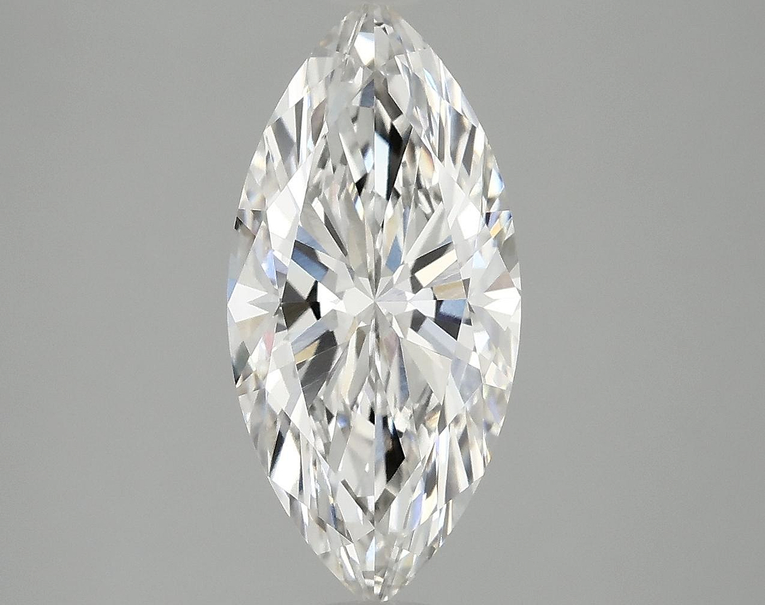 2.12 Carat Marquise Shaped Excellent Cut VVS2 IGI Certified Lab Grown Diamond