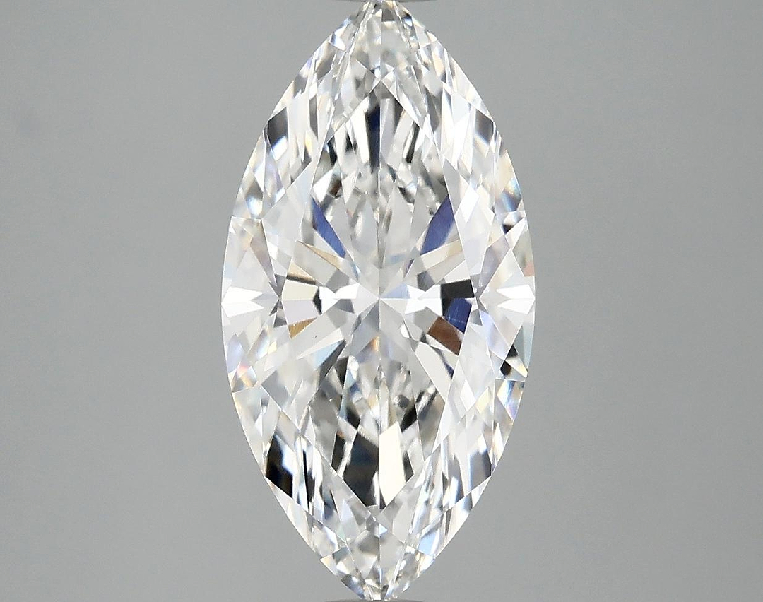 3.01 Carat Marquise Shaped Ideal Cut VVS2 IGI Certified Lab Grown Diamond